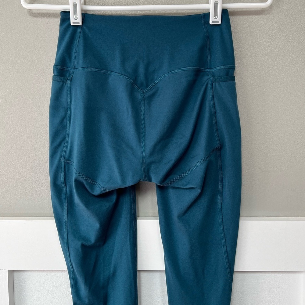 Gymshark Speed Legging V2 in Teal Lagoon - Picture 4 of 6